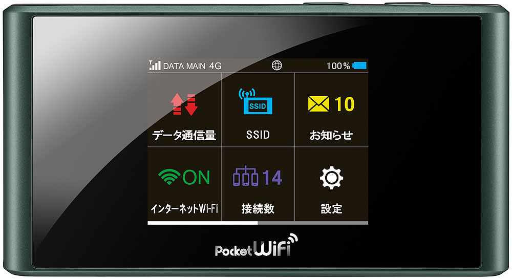 [1-MONTH (31 DAYS) RENTAL] Pocket WiFi 303ZT
